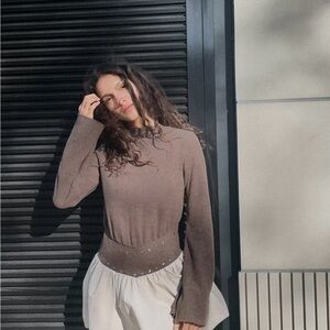 ZARA COMBINATION STUDDED DRESS SIZE SMALL NEW